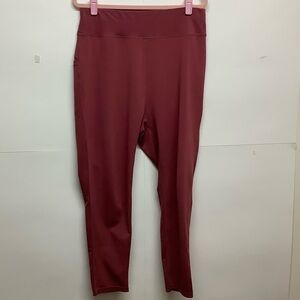 POP Fit leggings 3XL (runs small), rusty salmon color…different!